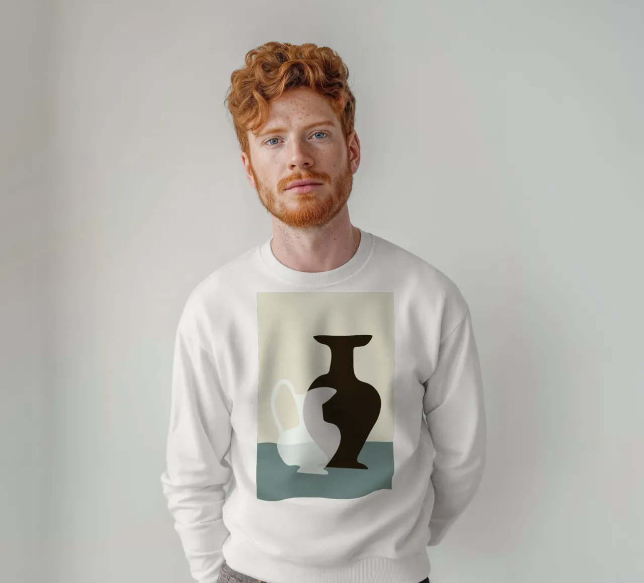 Shapes & Shadows sweatshirt van Christina Heitmann