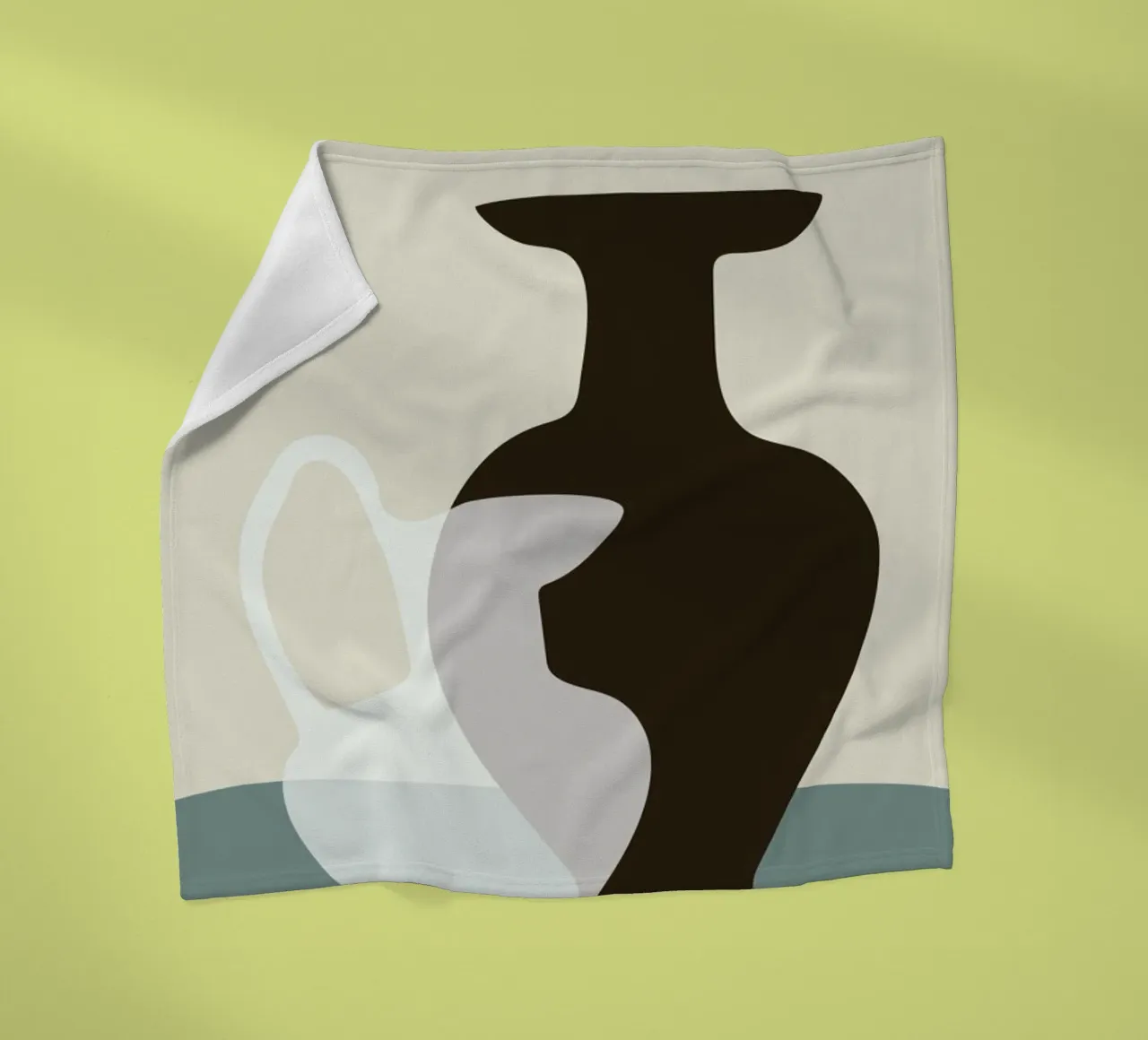 Shapes & Shadows coperta in pile da Christina Heitmann