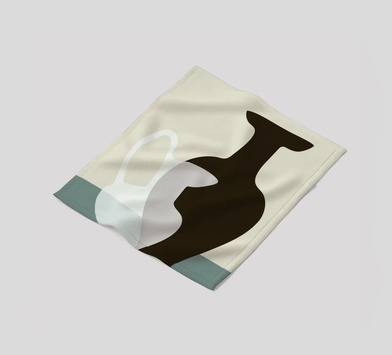 Shapes & Shadows coperta in pile da Christina Heitmann