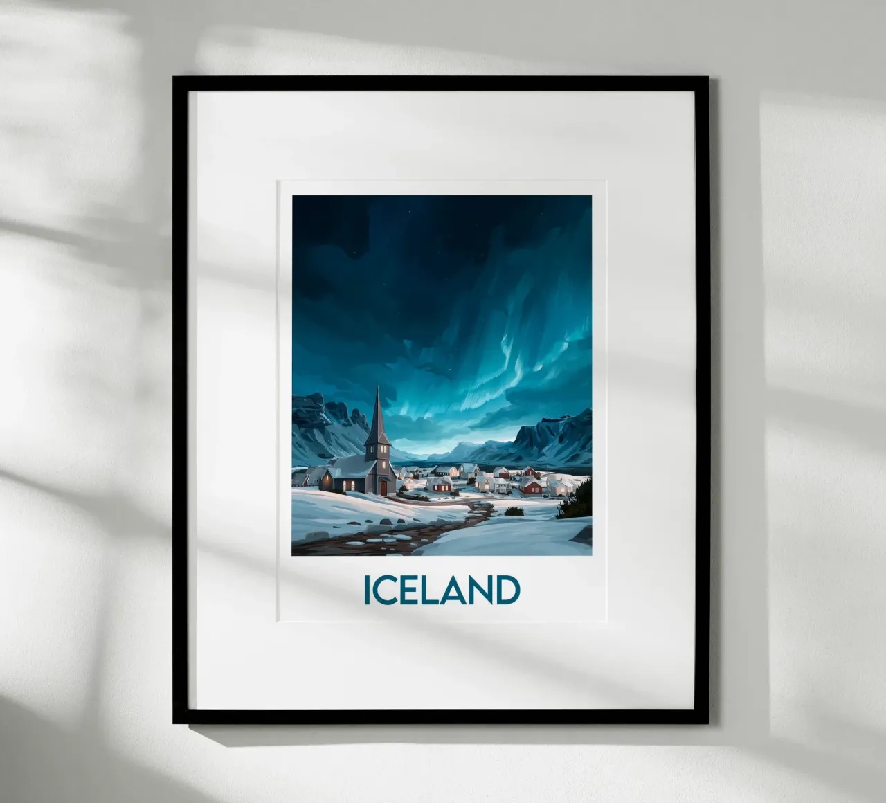 Affiche Island Poster von Frame the World