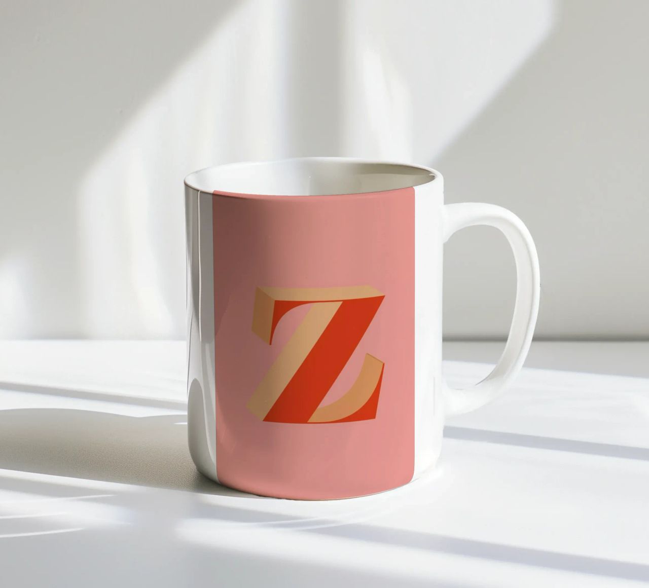 Red Z tazza in ceramica da daylight design studio