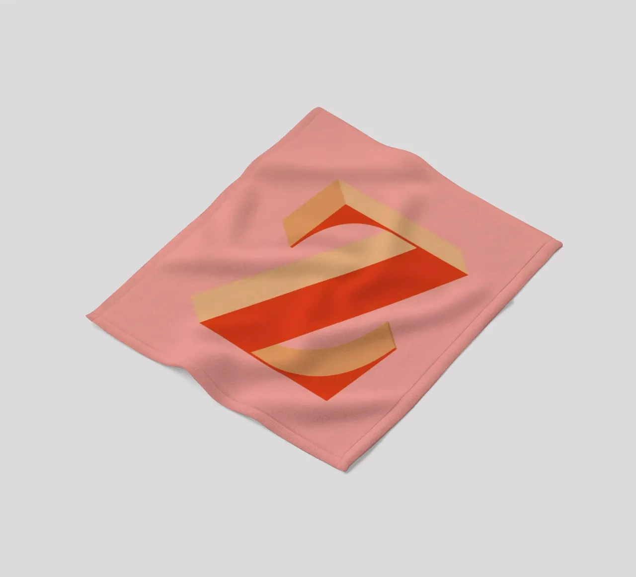 Red Z coperta in pile da daylight design studio