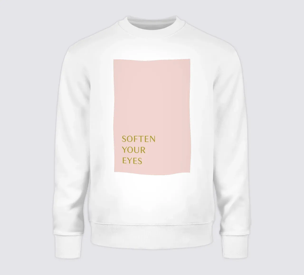 Soften Your Eyes felpa da Linda Gobeta