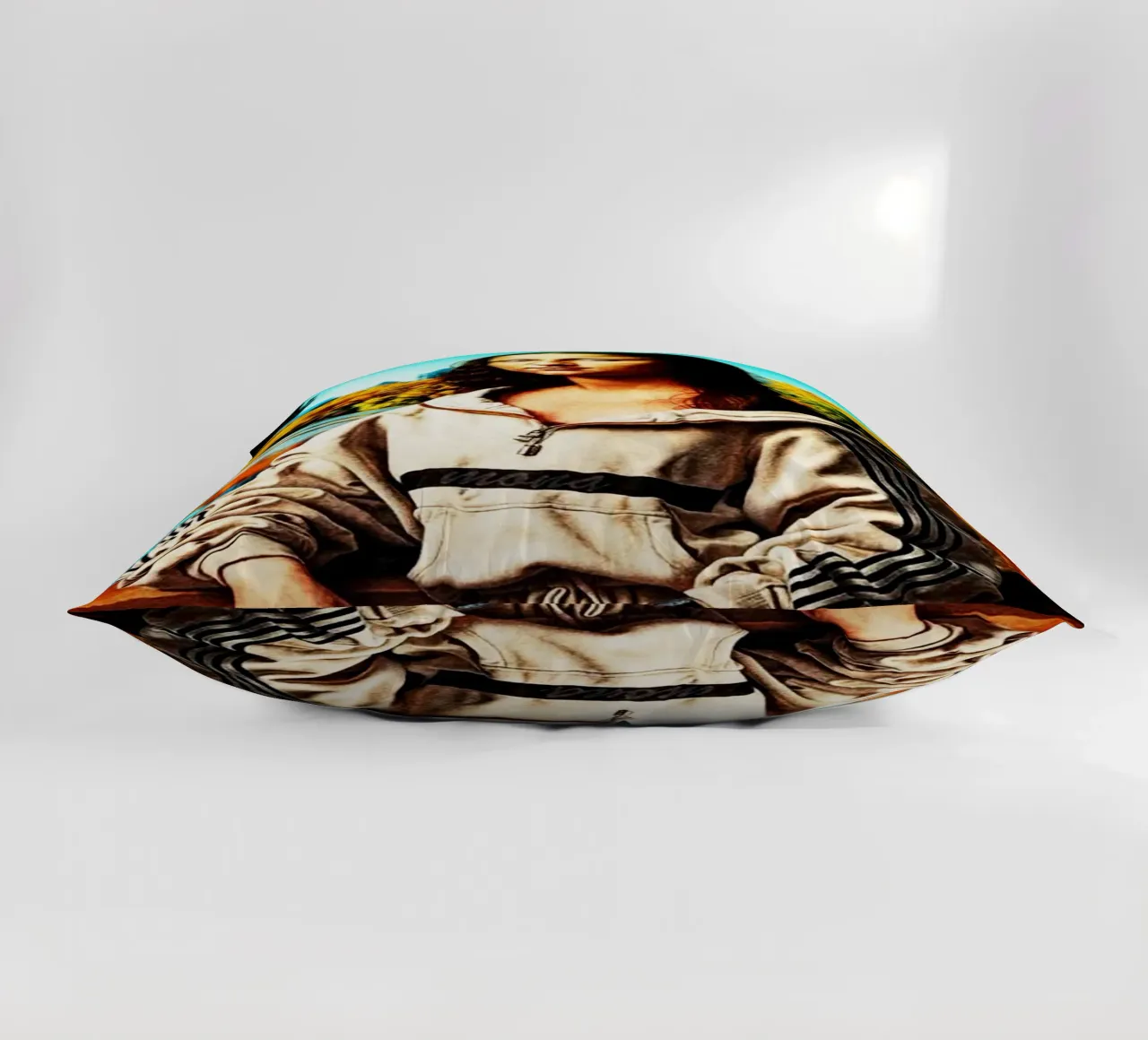 Mona Lisa Funny Art Design cuscino da kembangross