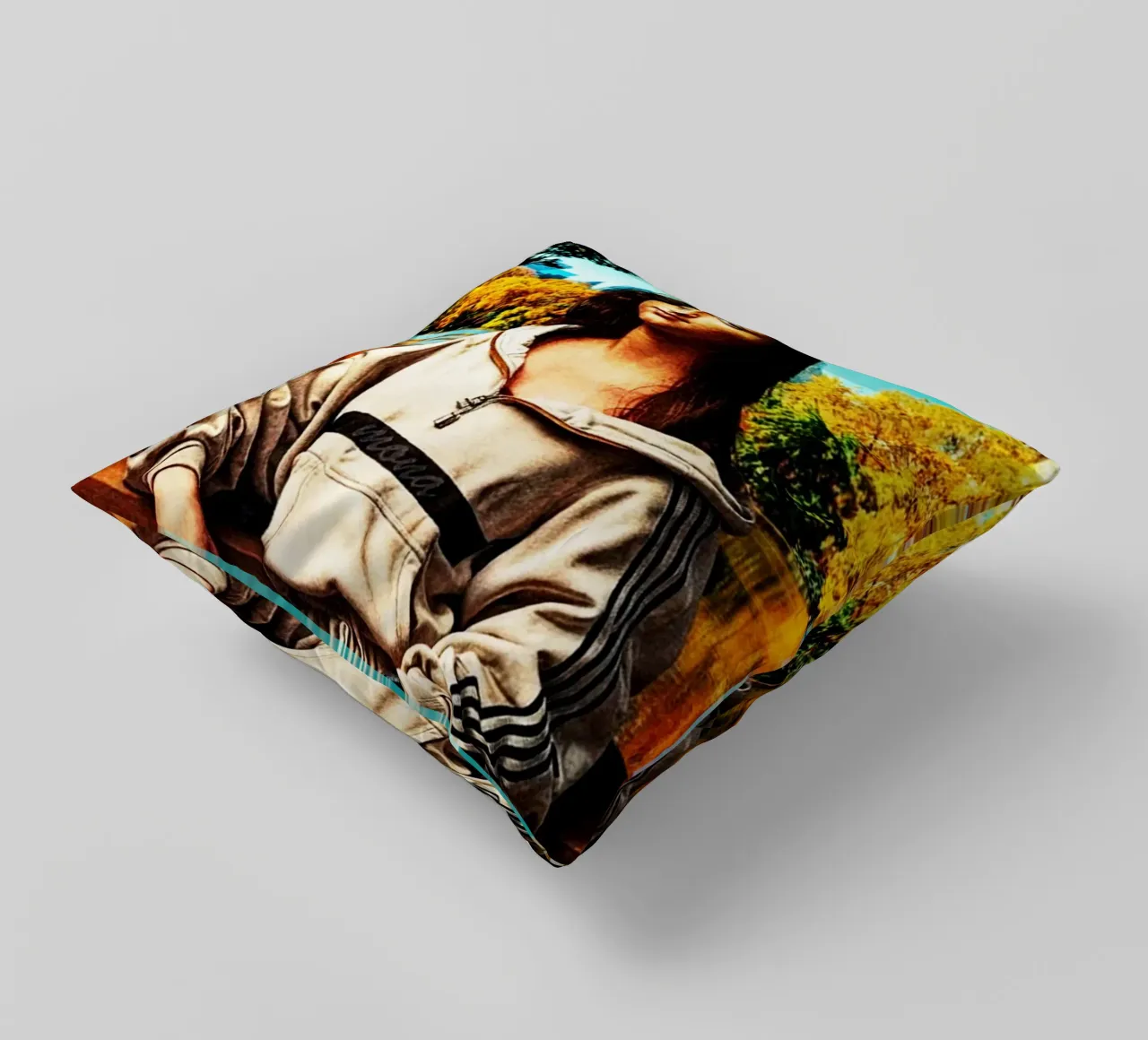 Mona Lisa Funny Art Design cuscino da kembangross
