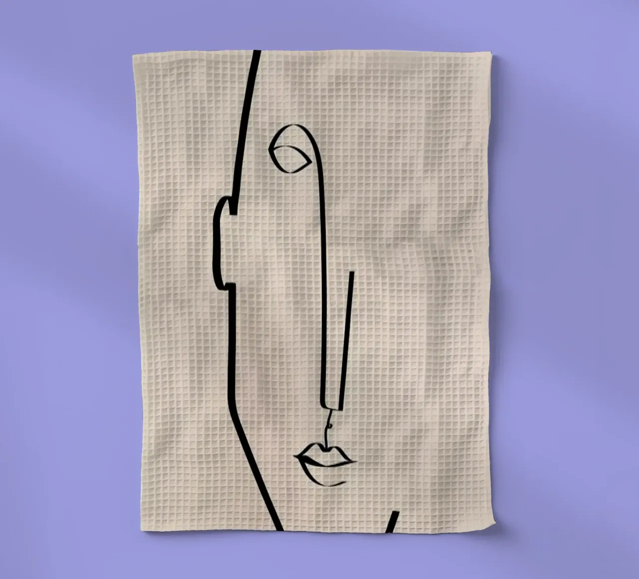 Abstract Portrait torchon de Pure