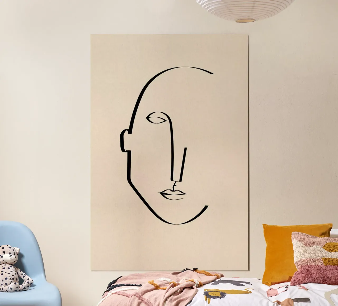 Abstract Portrait poster da Pure