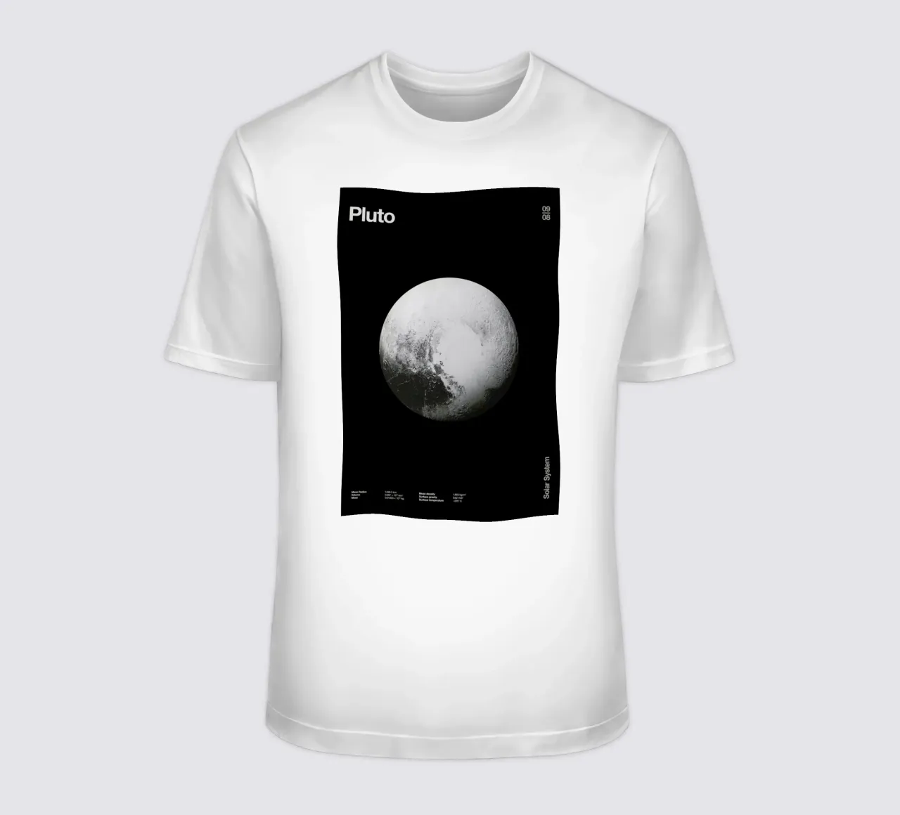 Pluto t-shirt van Florent Bodart