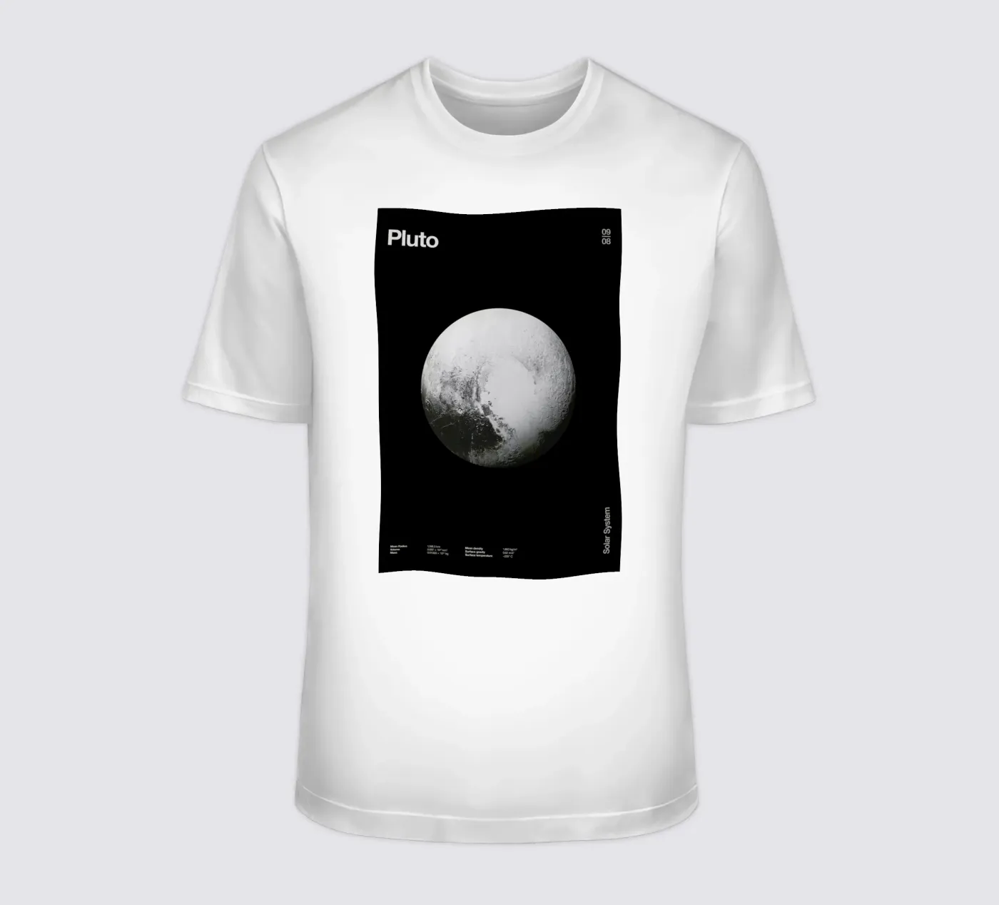 Pluto t-shirt by Florent Bodart