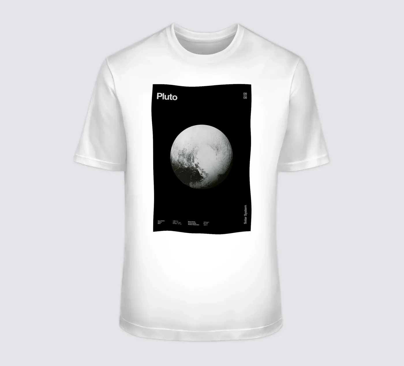 Pluto t-shirt by Florent Bodart