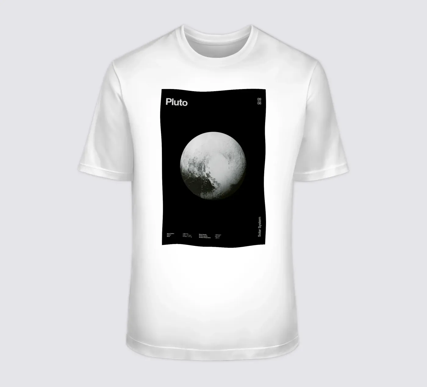 Pluto t-shirt van Florent Bodart