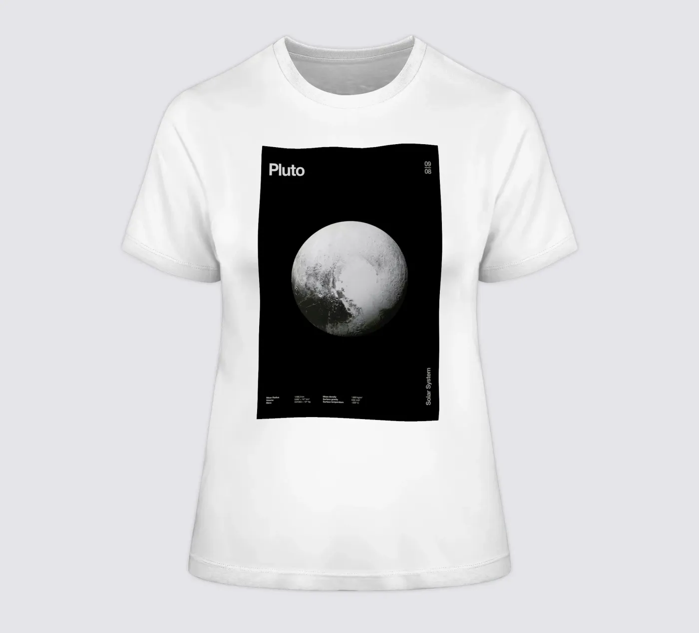 Pluto t-shirt da donna da Florent Bodart