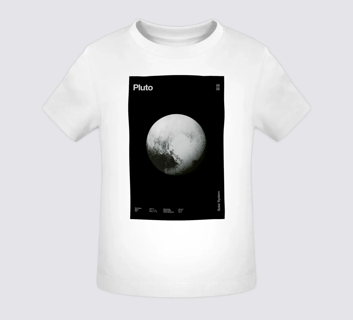 Pluto maglietta neonato da Florent Bodart