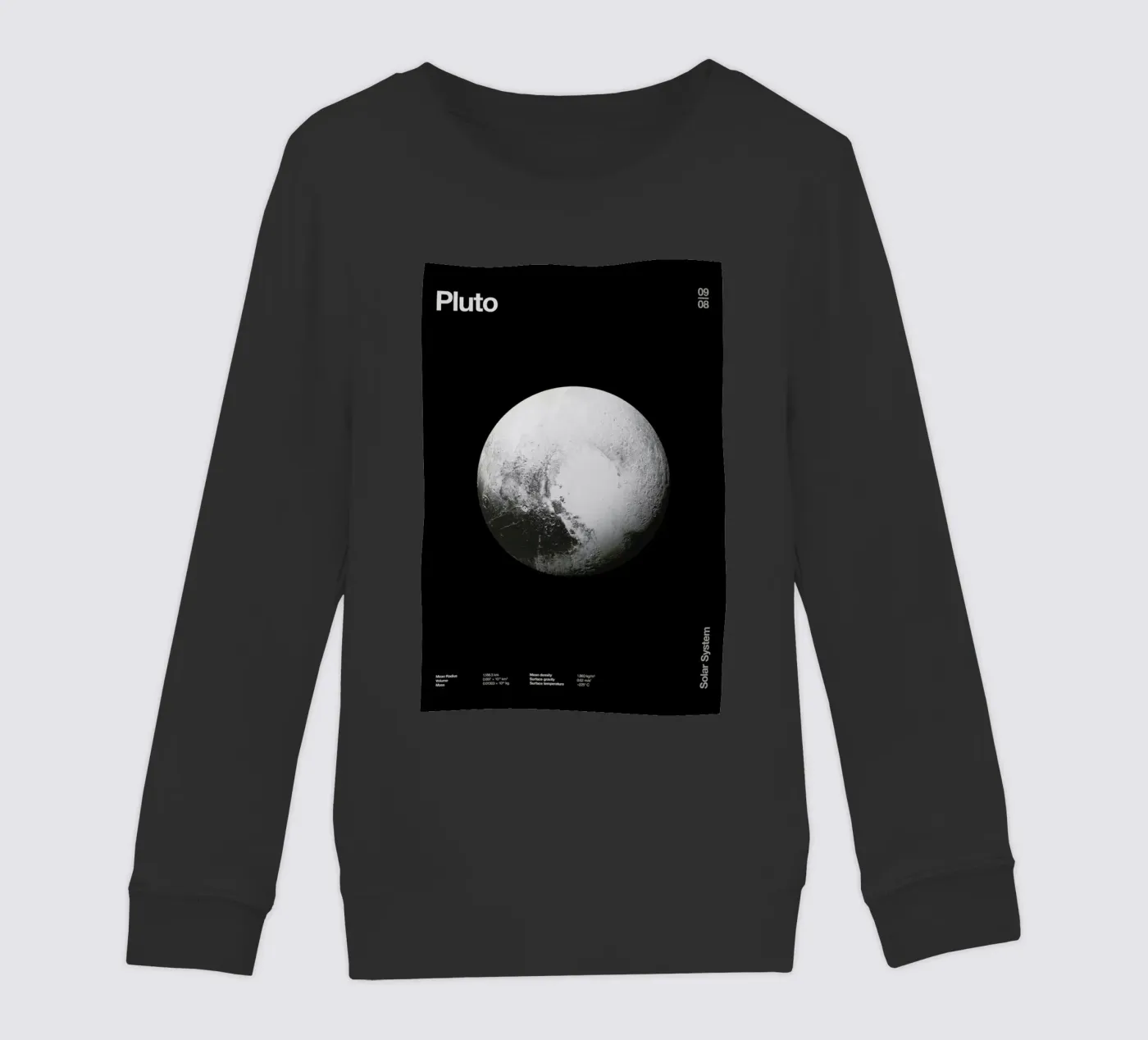 Pluto kinder sweatshirt van Florent Bodart