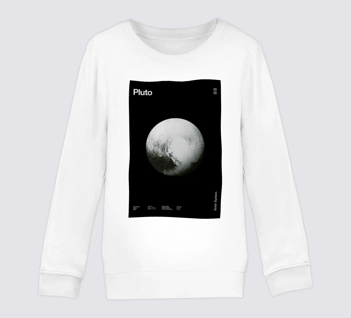 Pluto kinder sweatshirt van Florent Bodart