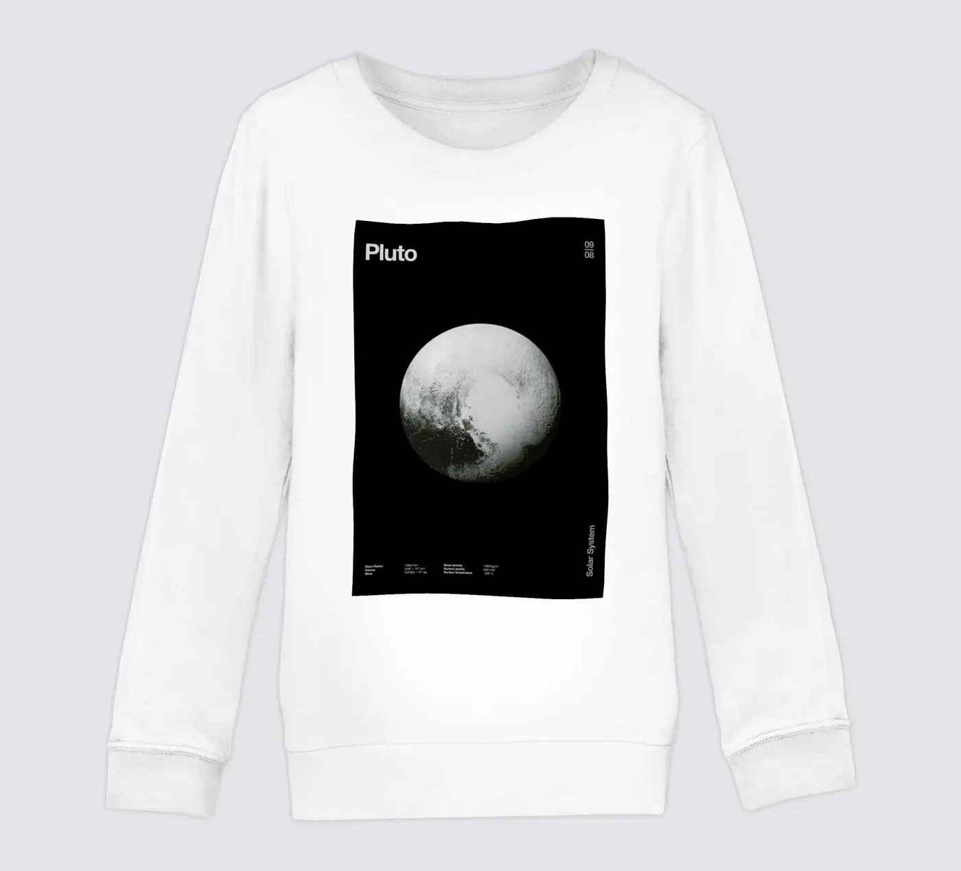 Pluto kinder sweatshirt van Florent Bodart