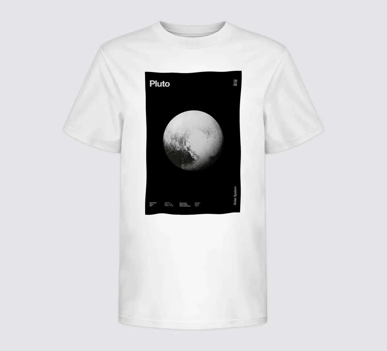 Pluto kinder t-shirt van Florent Bodart