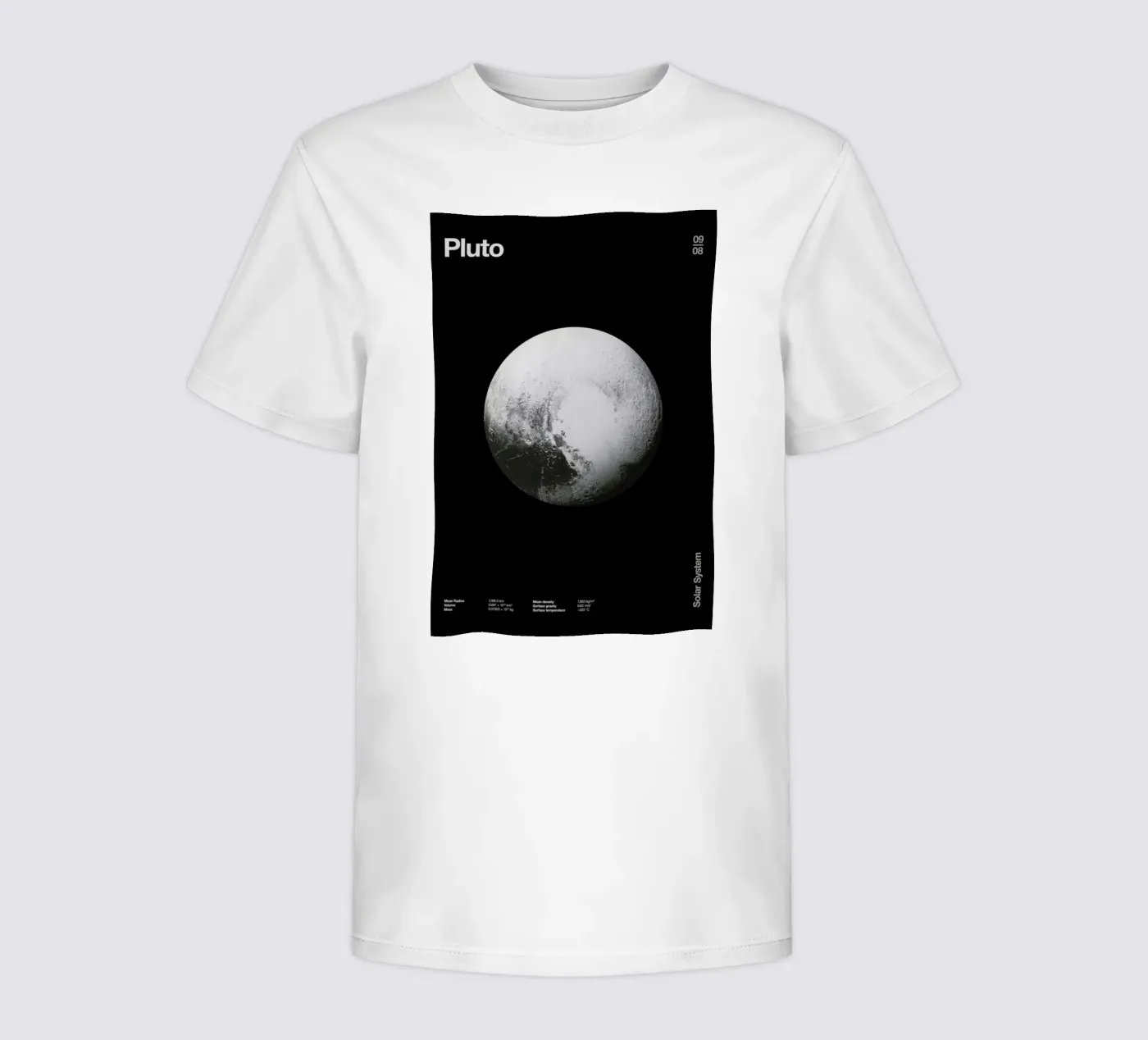 Pluto t-shirt enfant de Florent Bodart