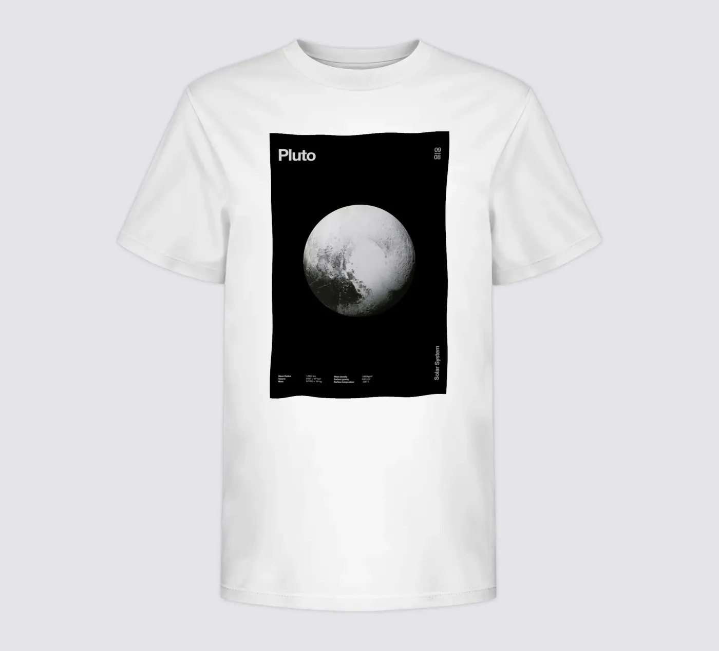 Pluto kinder t-shirt van Florent Bodart