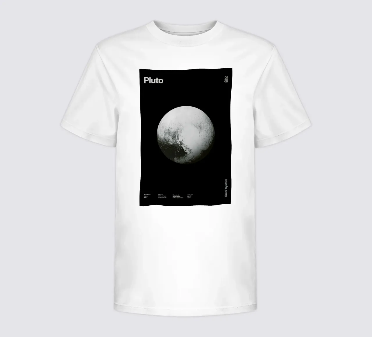 Pluto kinder t-shirt van Florent Bodart