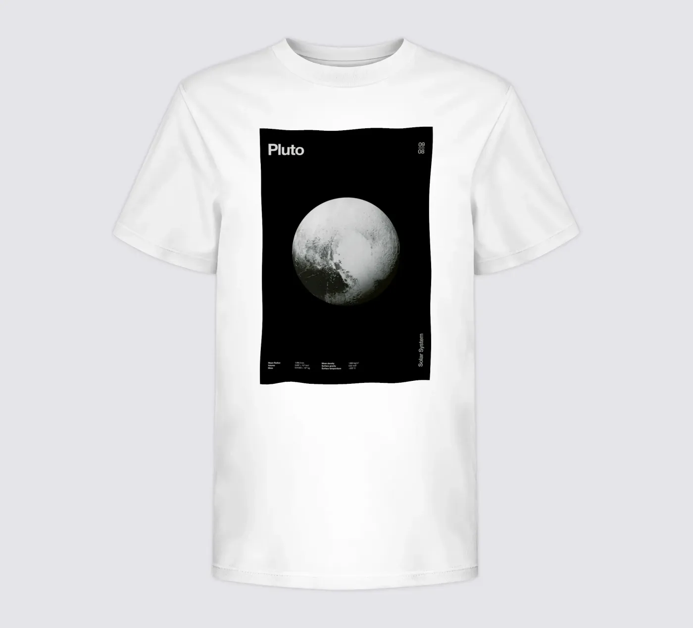Pluto t-shirt enfant de Florent Bodart