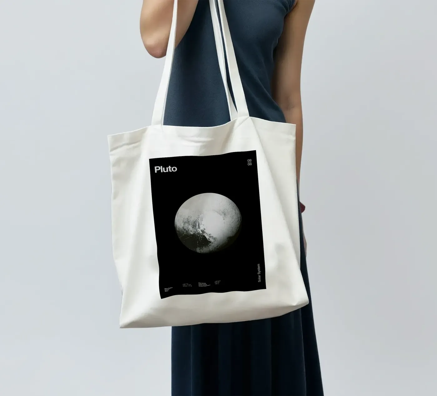 Pluto borsa in juta da Florent Bodart