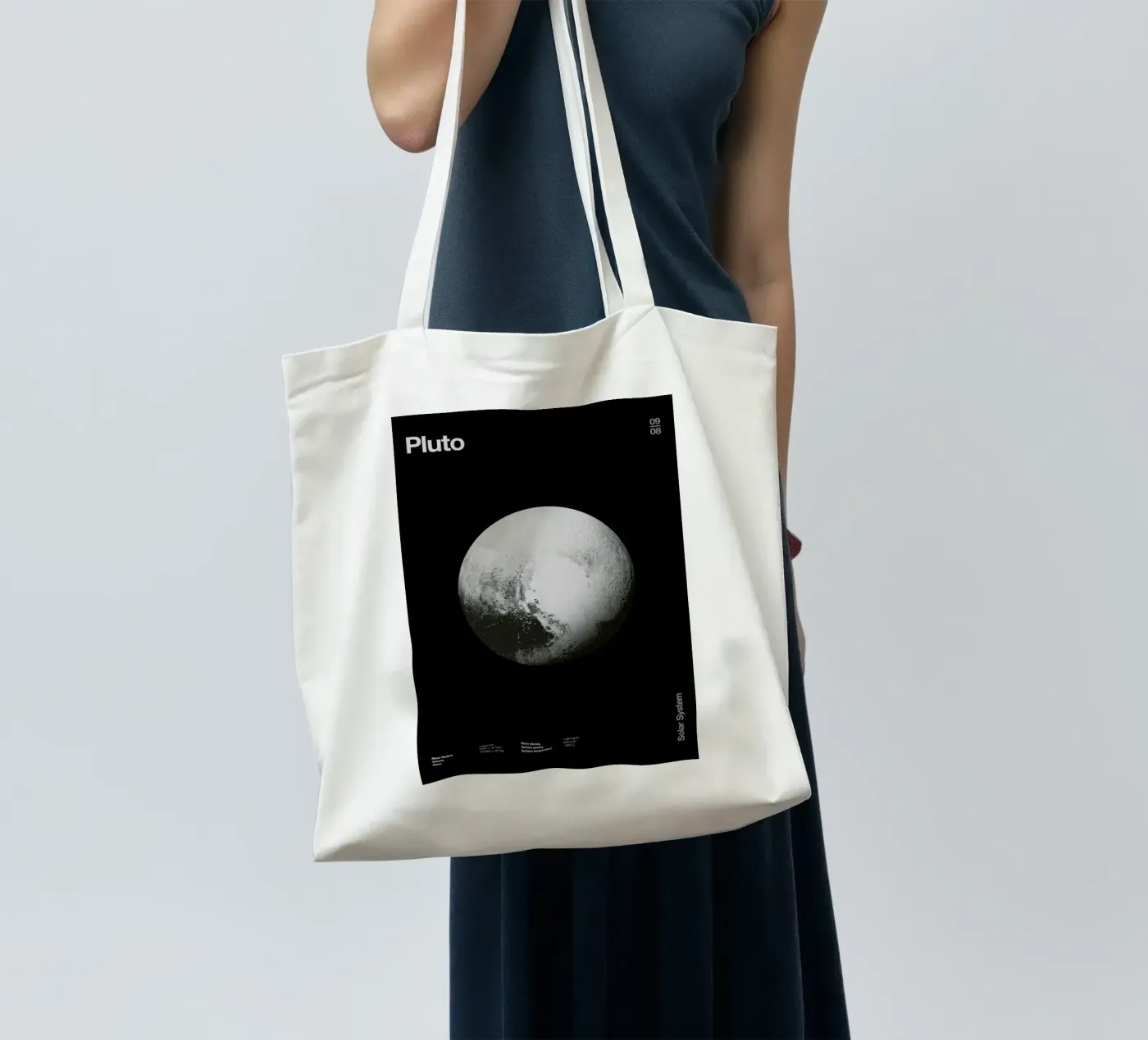 Pluto Jutebeutel von Florent Bodart