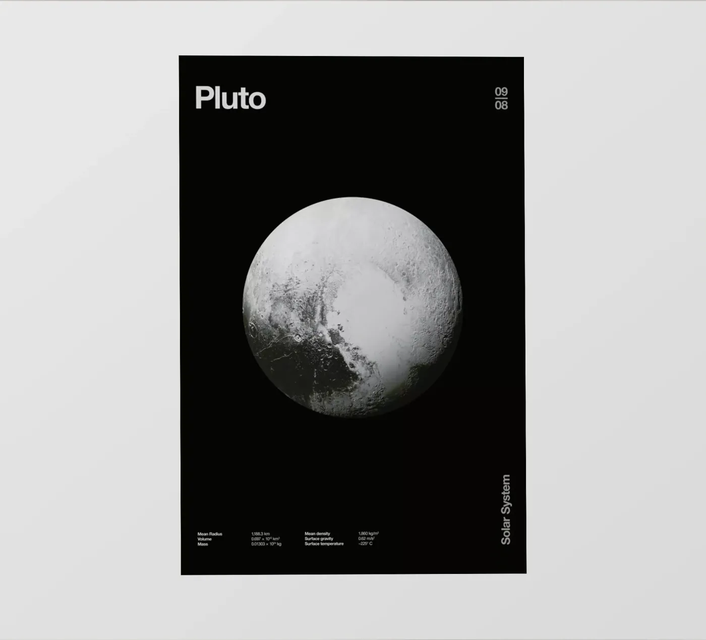 Pluto pellicola backlit da Florent Bodart