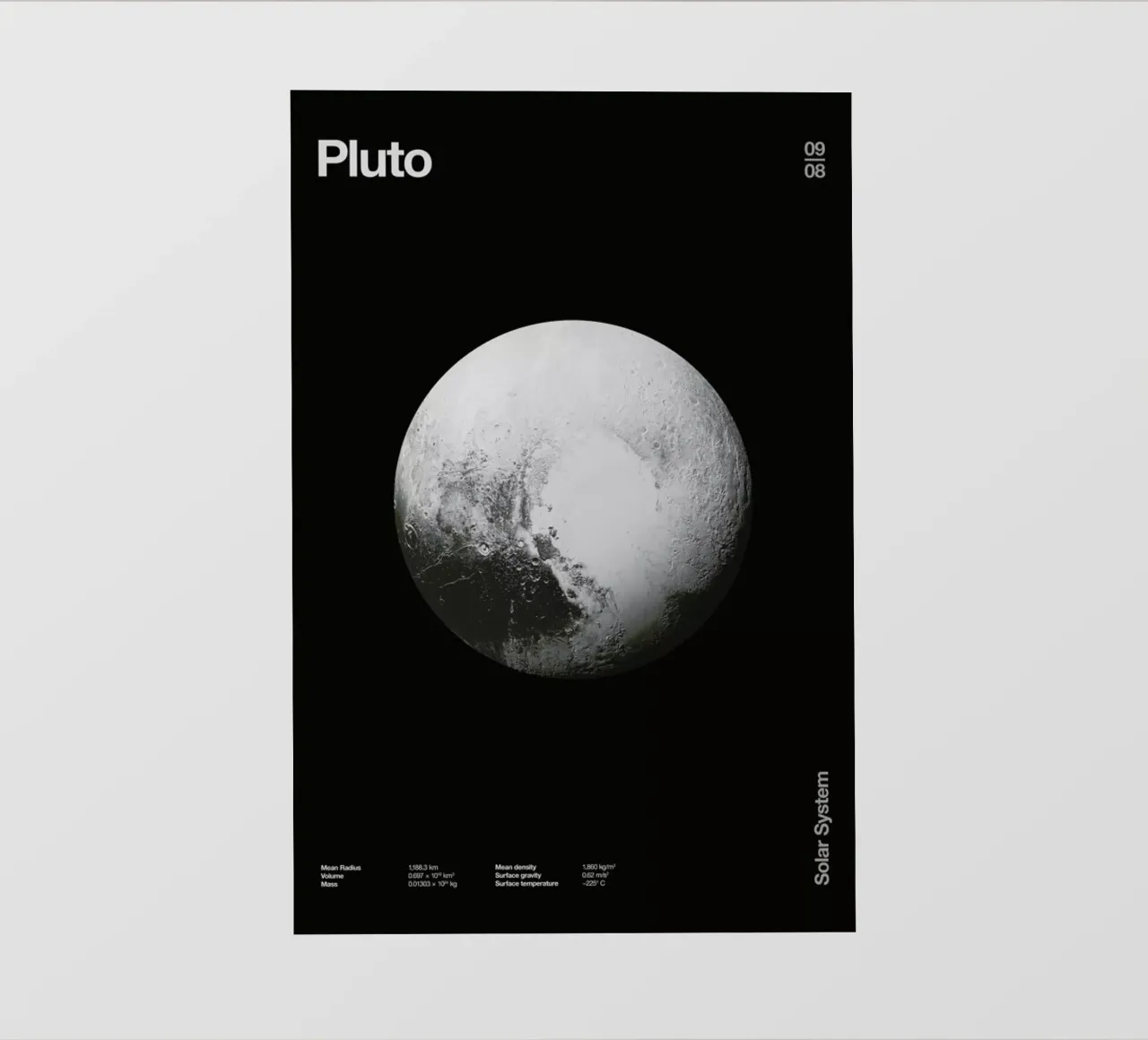 Pluto pellicola backlit da Florent Bodart