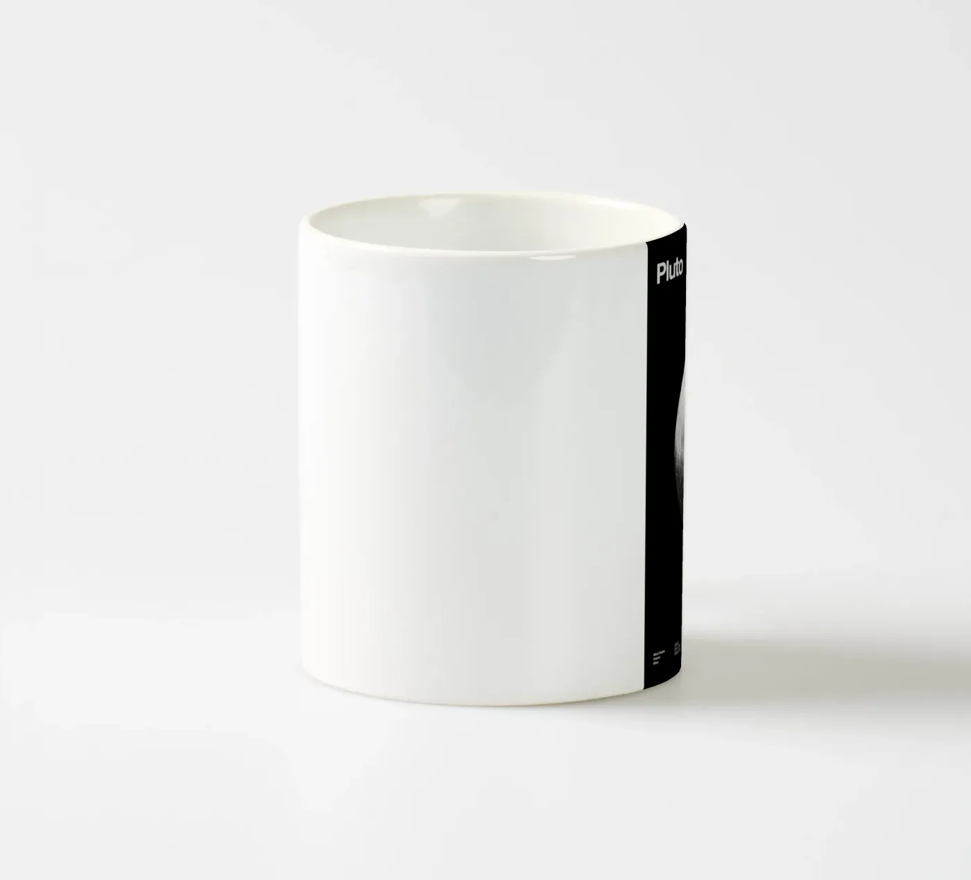 Pluto ceramic mug by Florent Bodart