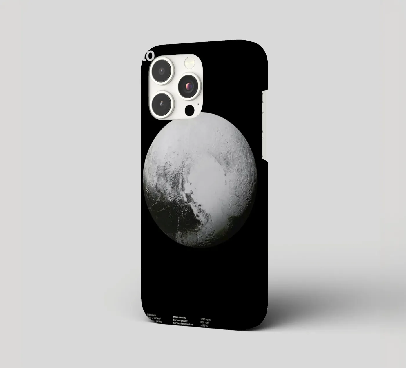 Pluto iphone case by Florent Bodart
