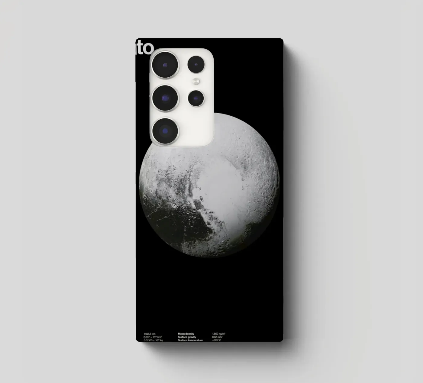 Pluto Samsung Hülle von Florent Bodart