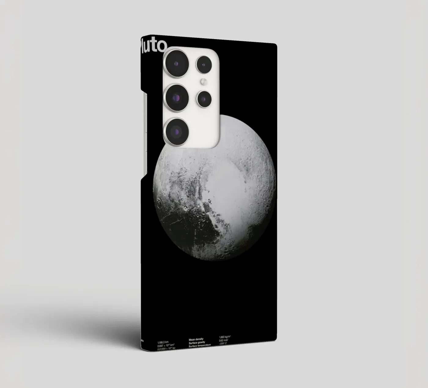 Pluto samsung hoesje van Florent Bodart