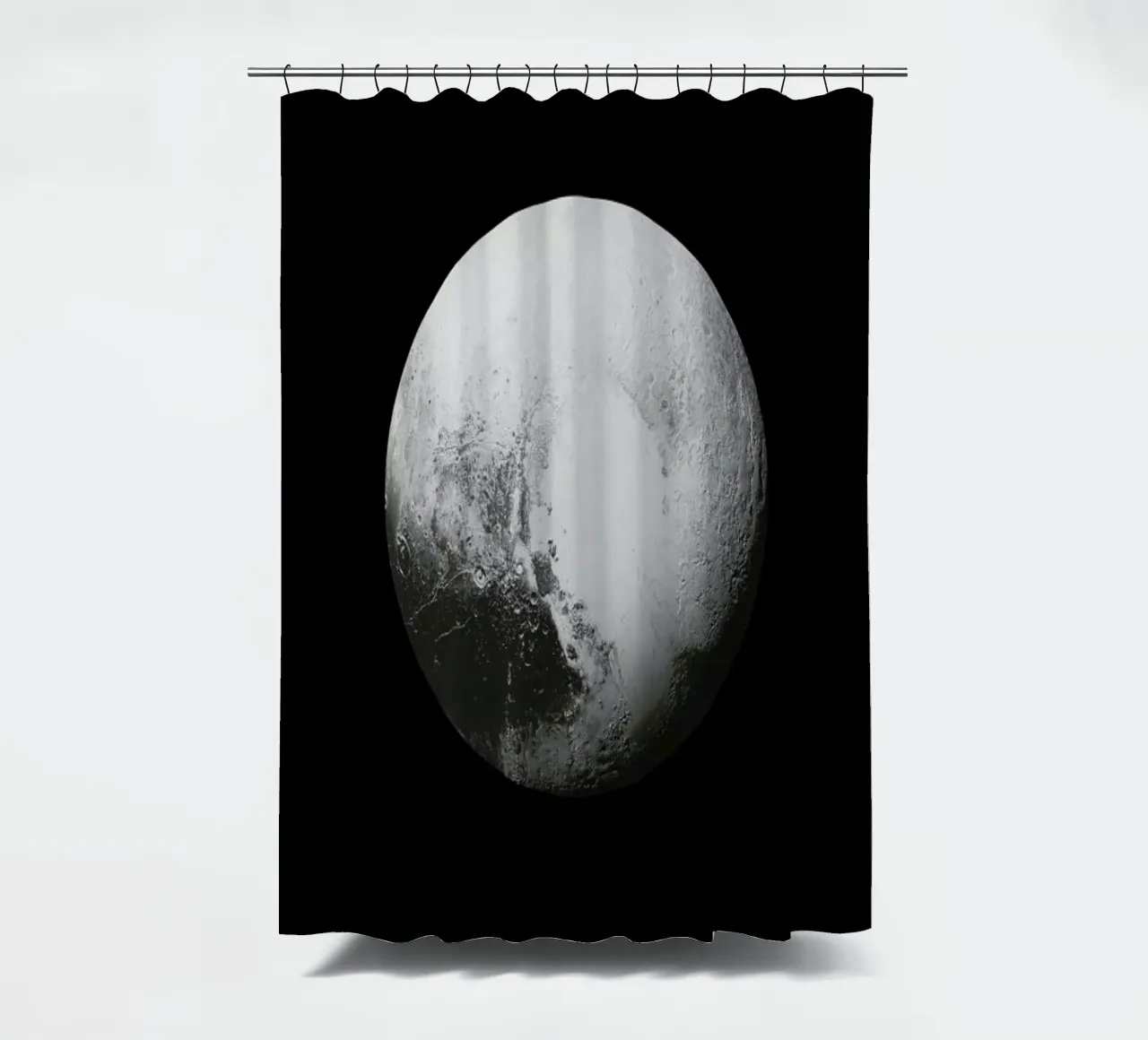 Pluto Duschvorhang von Florent Bodart