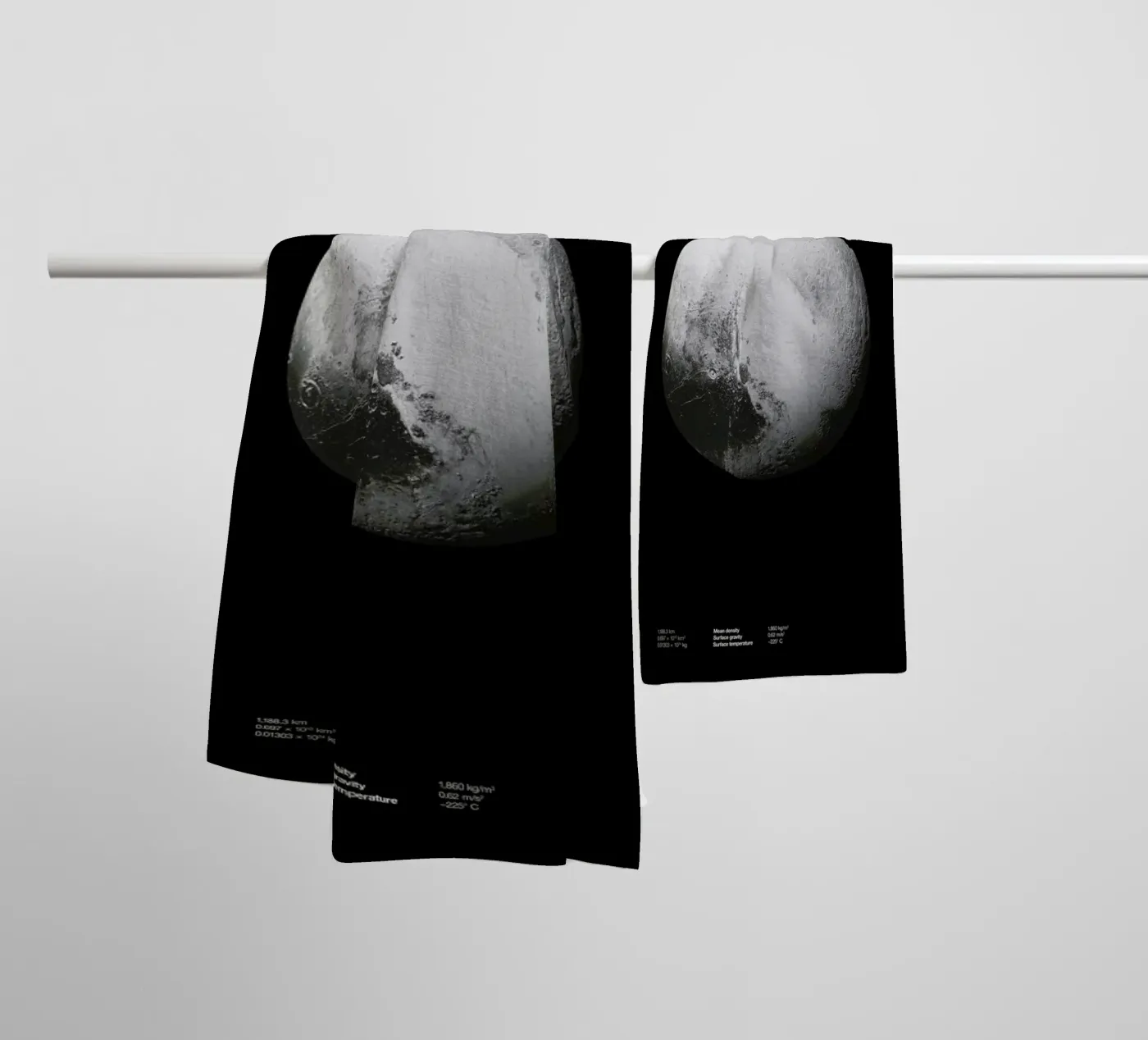 Pluto badhanddoek van Florent Bodart