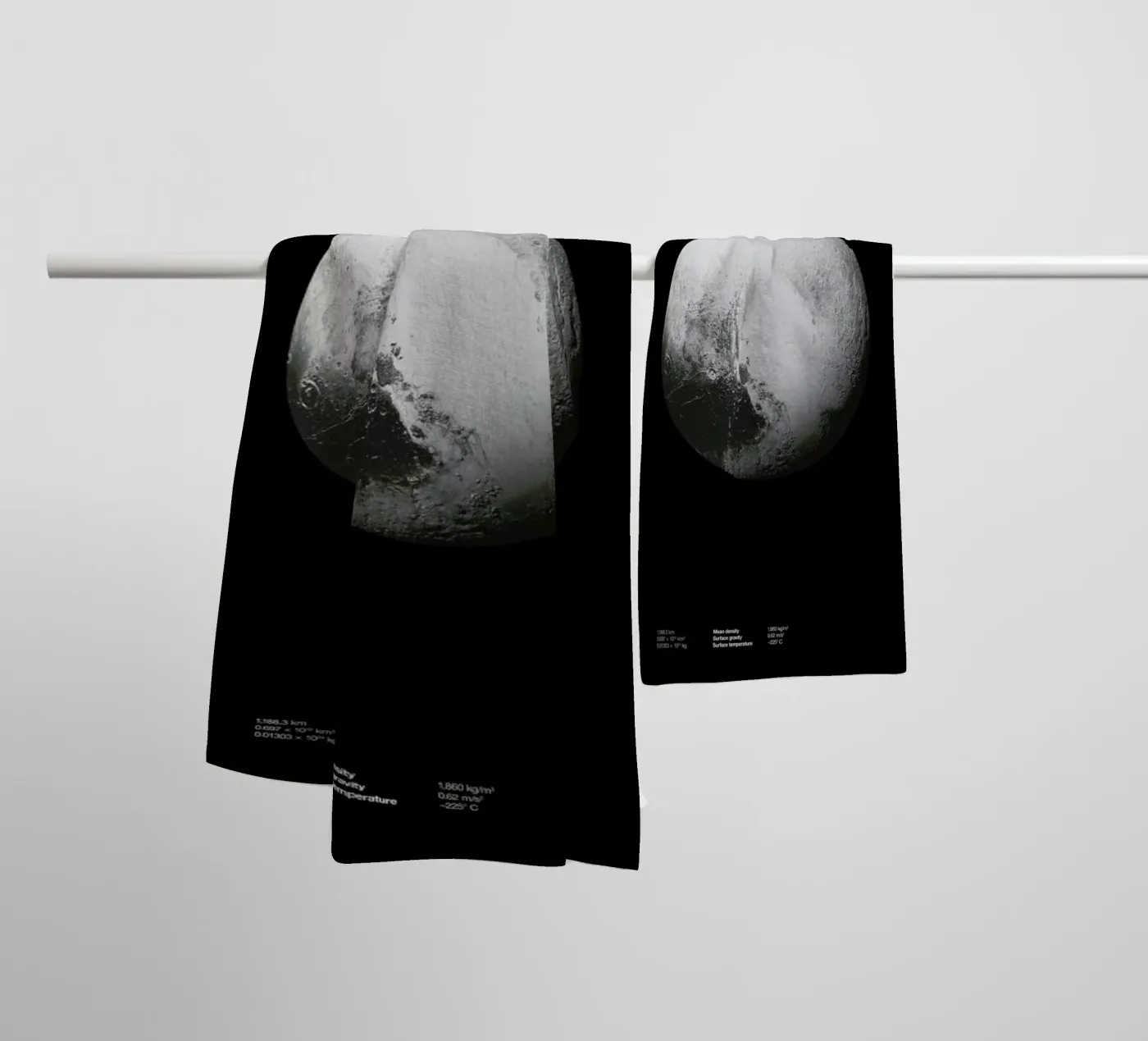 Pluto badhanddoek van Florent Bodart