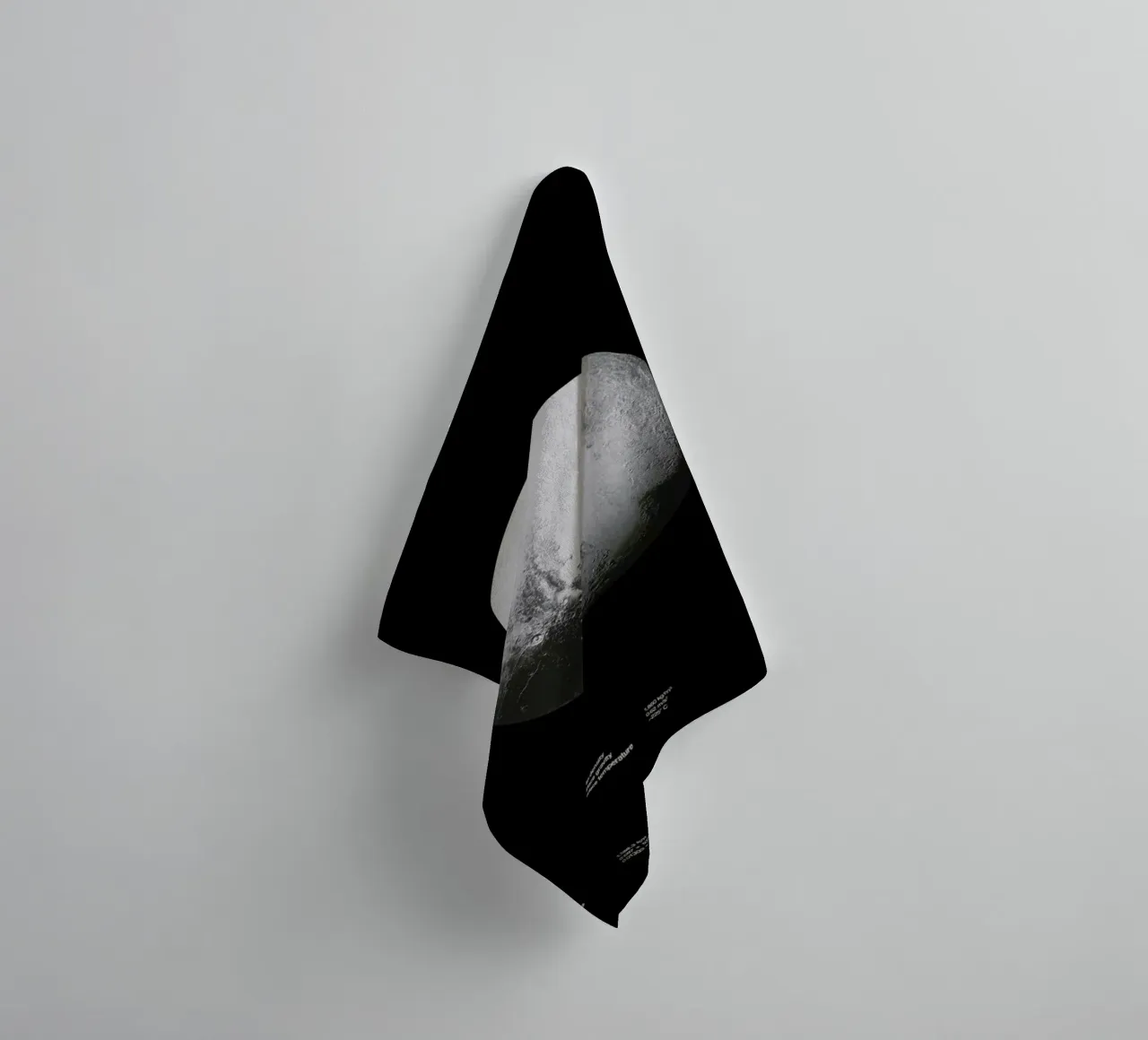 Pluto towel by Florent Bodart