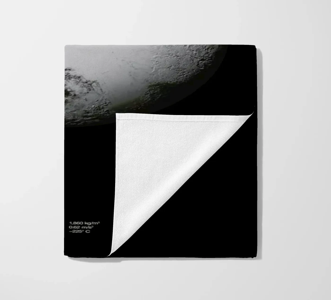 Pluto beach towel by Florent Bodart