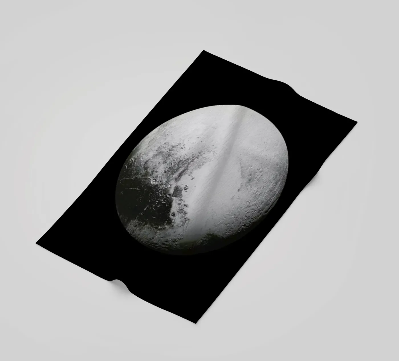 Pluto beach towel by Florent Bodart