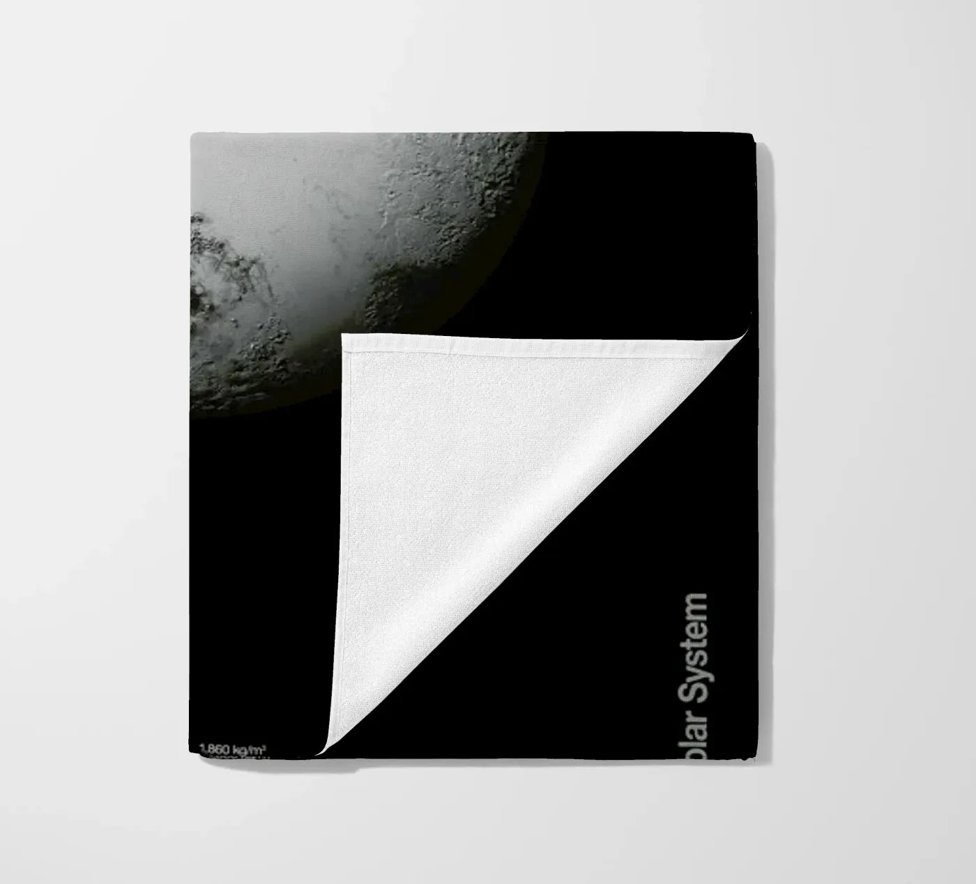 Pluto beach towel by Florent Bodart