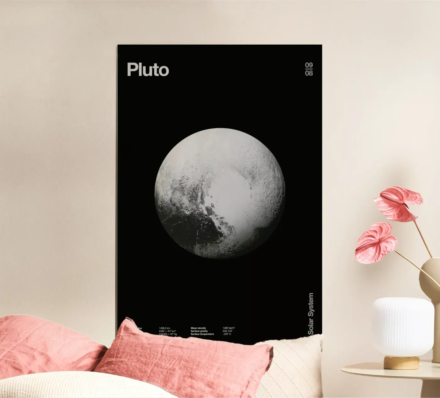 Pluto poster van Florent Bodart