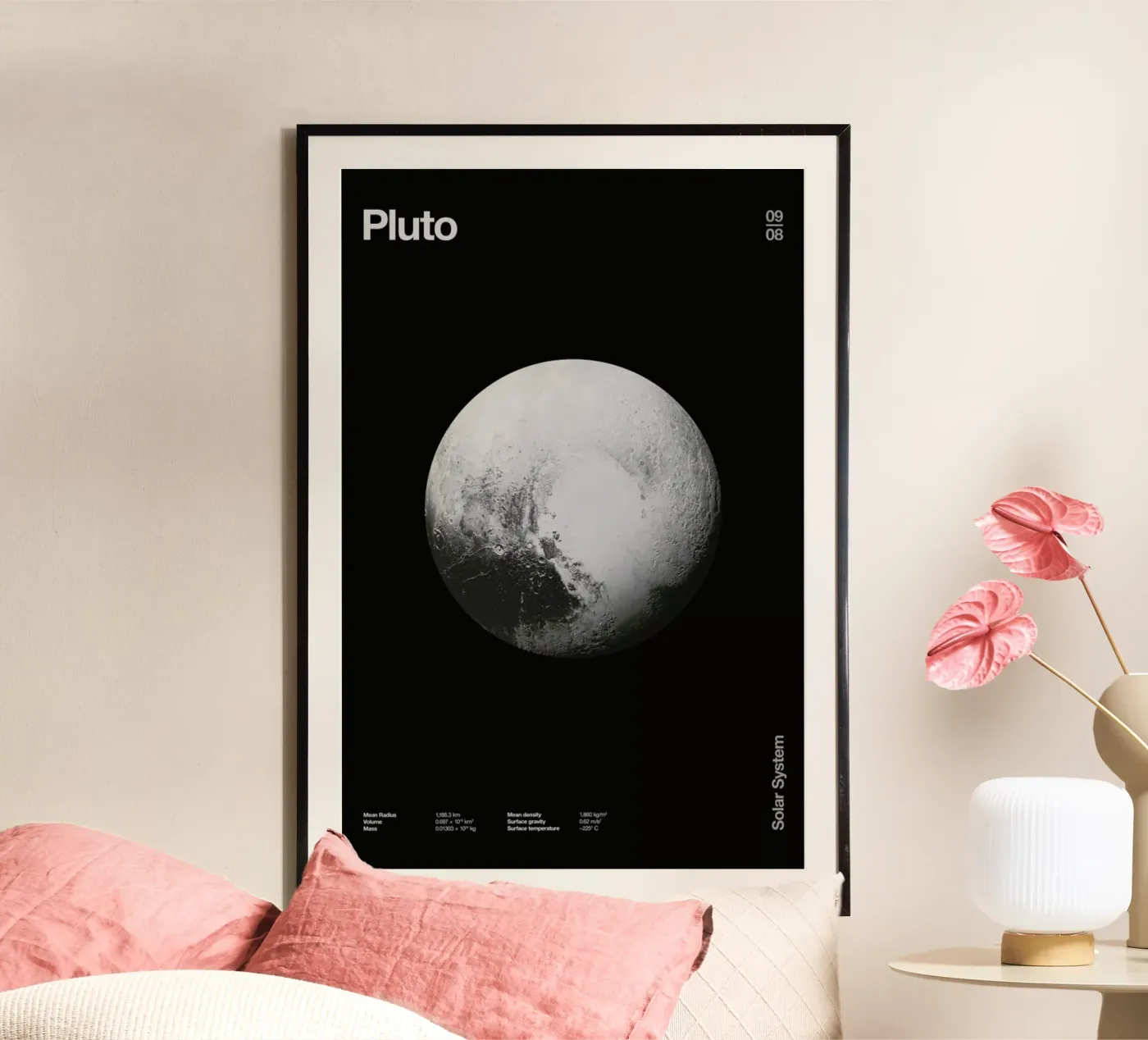 Pluto poster van Florent Bodart