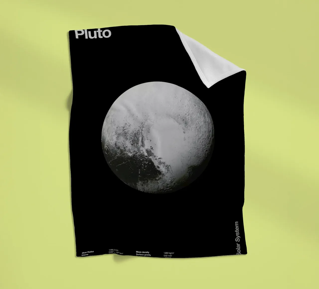 Pluto fleecedeken van Florent Bodart