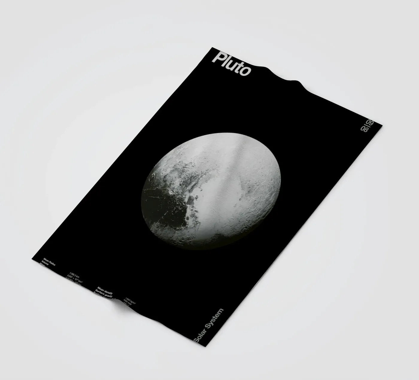 Pluto Fleecedecke von Florent Bodart
