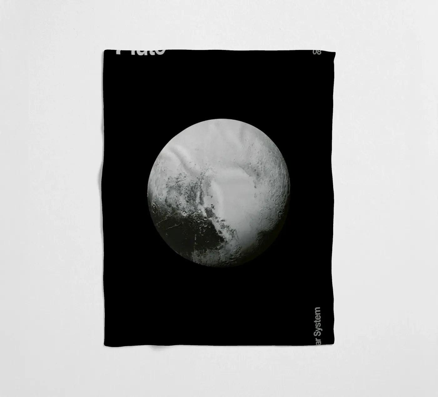 Pluto Fleecedecke von Florent Bodart
