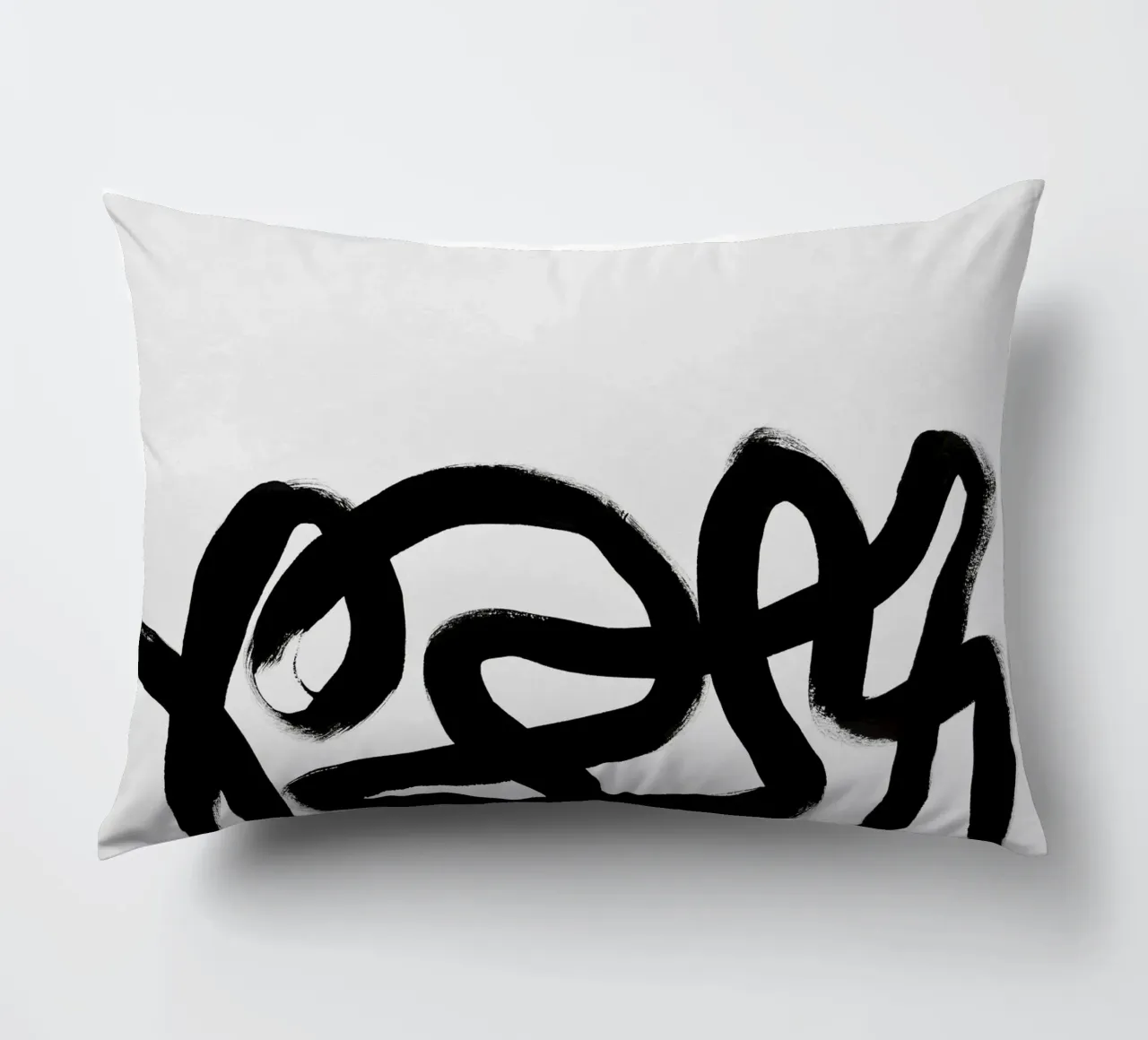 Black Flow No 01 cuscino da treechild