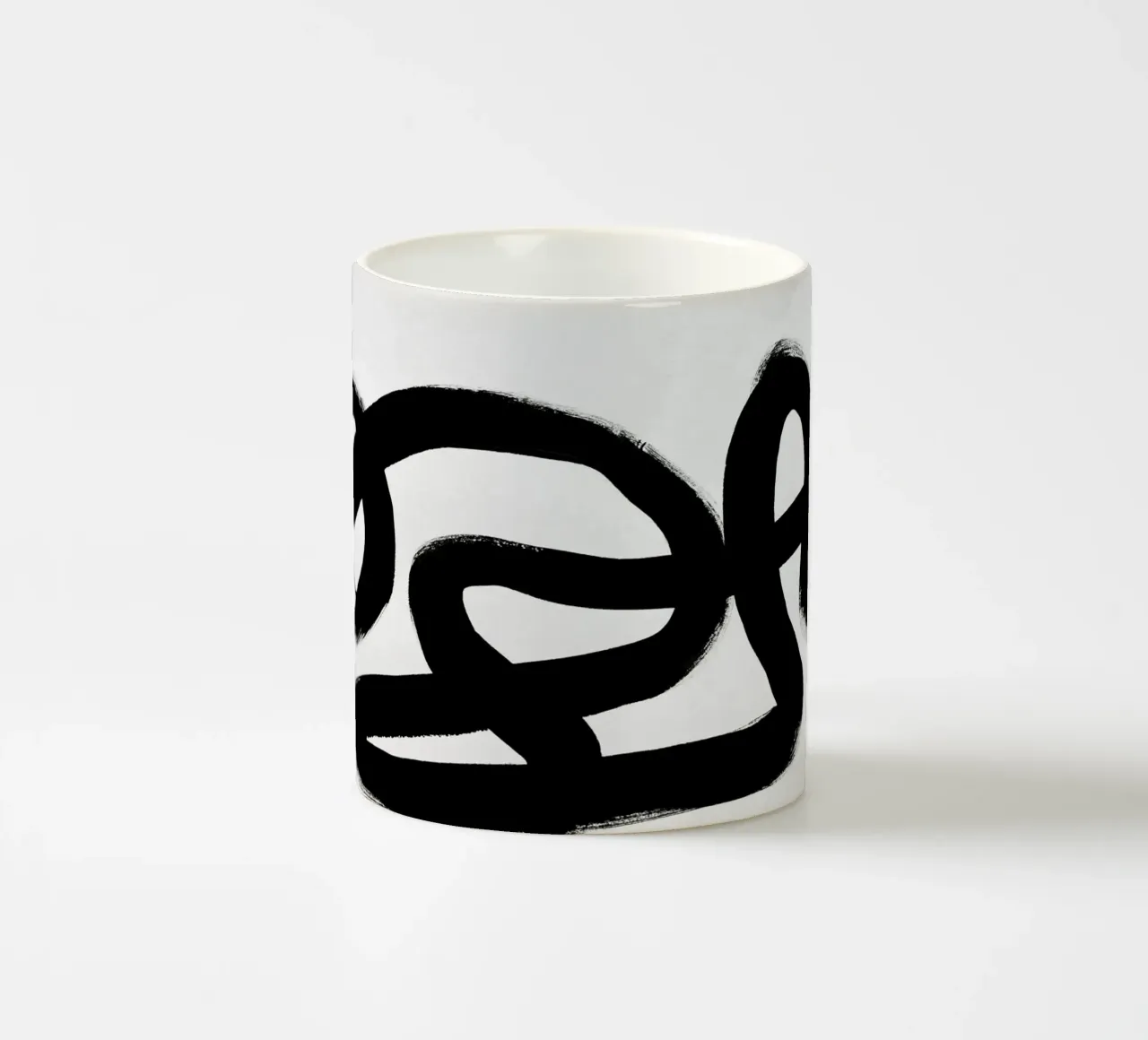 Black Flow No 01 tazza in ceramica da treechild
