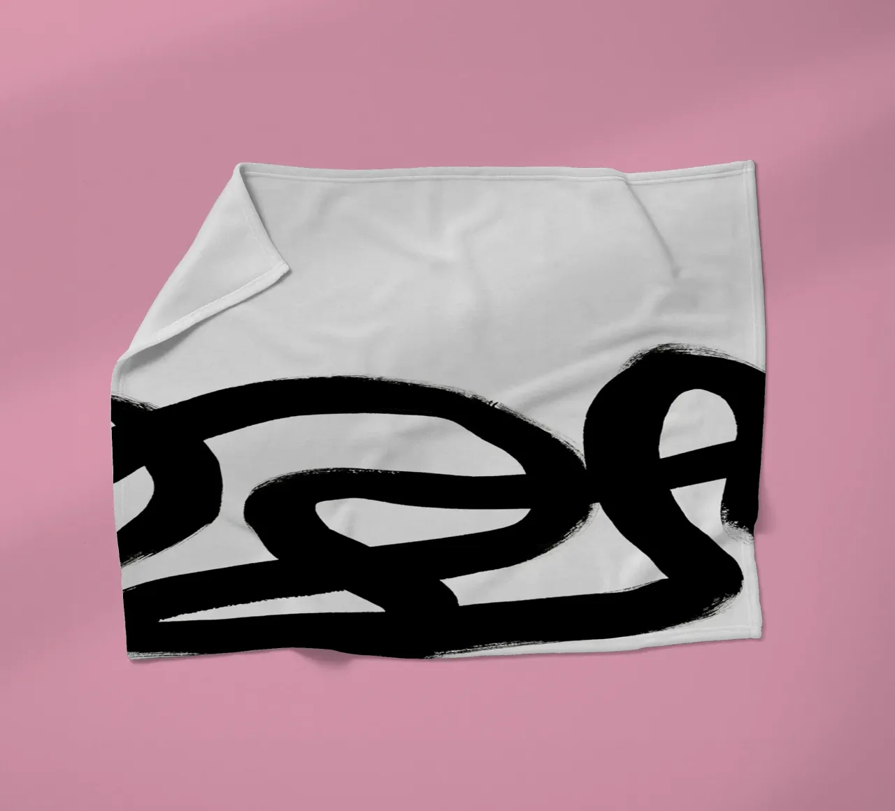 Black Flow No 01 coperta in pile da treechild