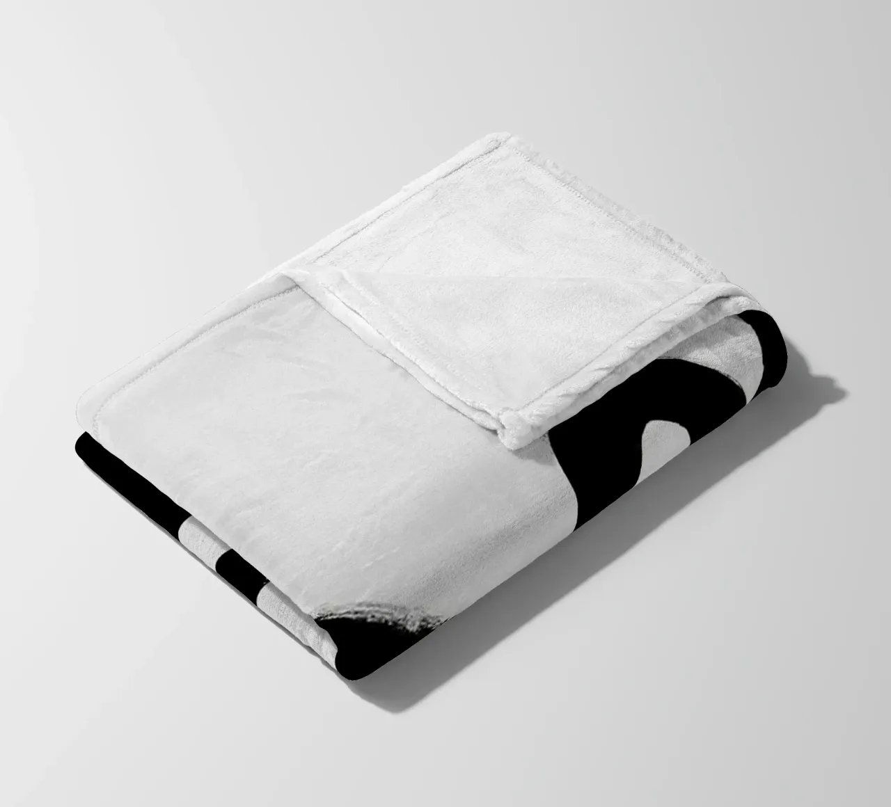 Black Flow No 01 coperta in pile da treechild