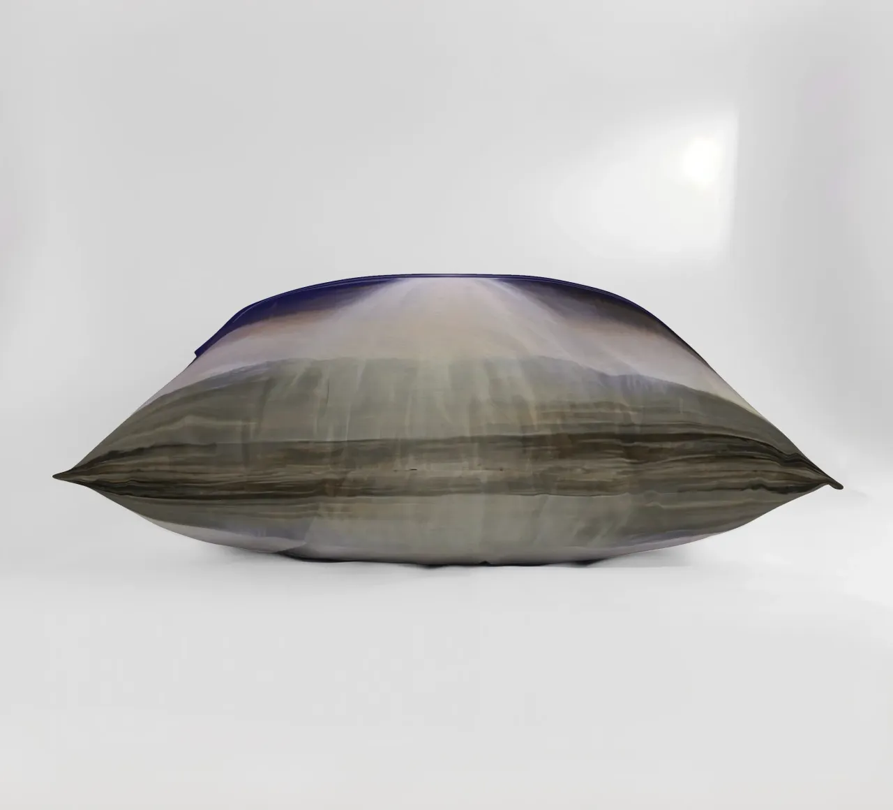 Mysterious UFO Alien Art decorative cushion by kembangross